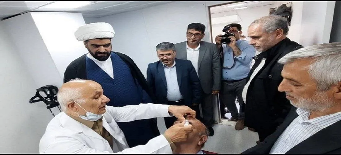 ارائه خدمات پزشکی کاروان نورآوران سلامت درشهرستان چاراویماق 