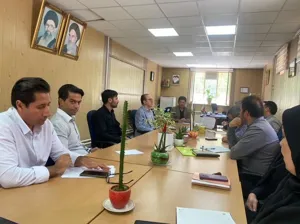 بازدید دکتر آجودان زاده از شبکه بهداشت و درمان شهرستان چاراویماق