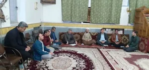 دیدار با امام جمعه شهرستان به مناسبت آغاز هفته سلامت