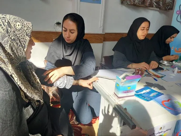 برگزاری ایستگاه سلامت ویژه بانوان شهرستان